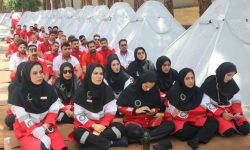اعزام امدادگران لرستانی به مراسم تشییع امام شهید