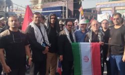 حضور کاروان بسیج اساتید لرستان در وداع با رهبر شهید