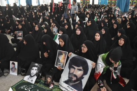 تجدید میثاق بانوان فرهنگ و ارشاد لرستان با آرمان‌های رهبر شهید