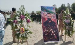 تشییع پیکر شهید والامقام «احسان ماهور بختیاری» در دورود