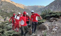 نجات بانوی کوهنورد در ارتفاعات سنبران لرستان