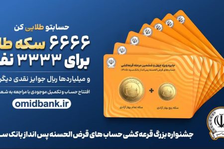 جوایز طلایی قرعه‌کشی حساب‌های قرض‌الحسنه بانک سپه اعلام شد
