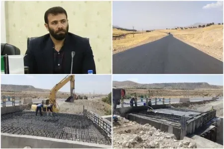 اجرای ۱۴۰ کیلومتر روکش آسفالت در محورهای مواصلاتی لرستان