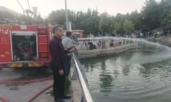لایروبی و پاکسازی سرچشمه دریاچه کیو خرم‌آباد