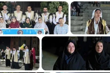 طنین آیینهای کهن و شب درخشان شهریورگان در الیگودرز