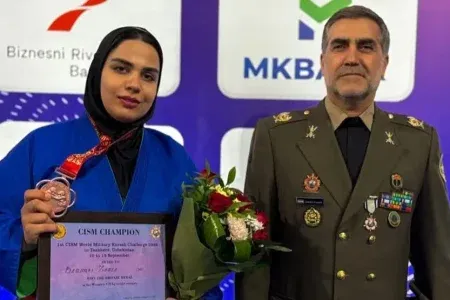مدال برنز بانوی لرستانی در مسابقات جهانی کوراش سیزم