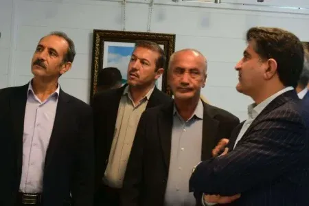 افتتاح نمایشگاه «جلوه‌هایی از هنر رزمندگان در دهه ۶۰» در دورود