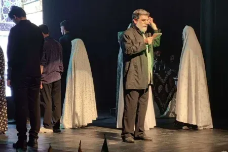 چاووشی‌خوانی بهزاد پاکدل در اختتامیه جشنواره ملی داستان رضوی