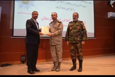 تقدیر معاون نیروی انسانی ارتش از استاندار لرستان