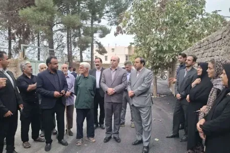 آسفالت ۱۶ هزار مترمربع از معابر روستای «باغ نو» خرمآباد
