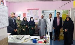 تجلیل از فرشتگان سفیدپوش بیمارستان شهید رحیمی خرم‌آباد