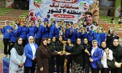 افتخارآفرینی دختران لرستان در رقابت‌های منطقه‌ای تکواندو